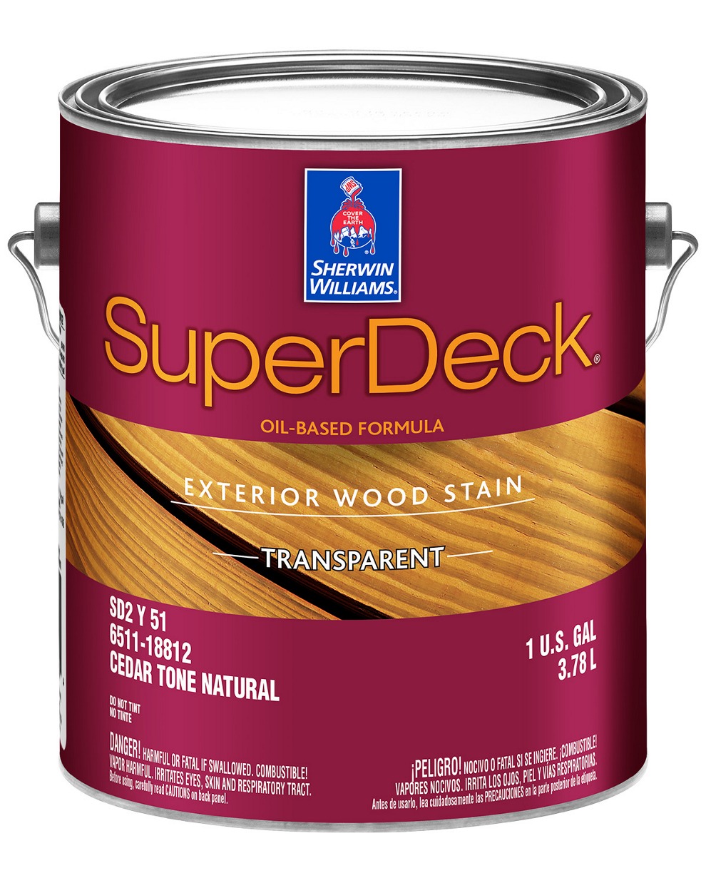 SuperDeck Exterior Oil-Based Transparent Stain 550