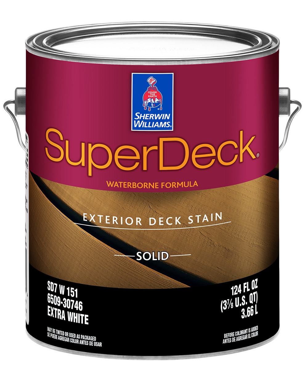SuperDeck Exterior Waterborne Solid Color Deck Stain